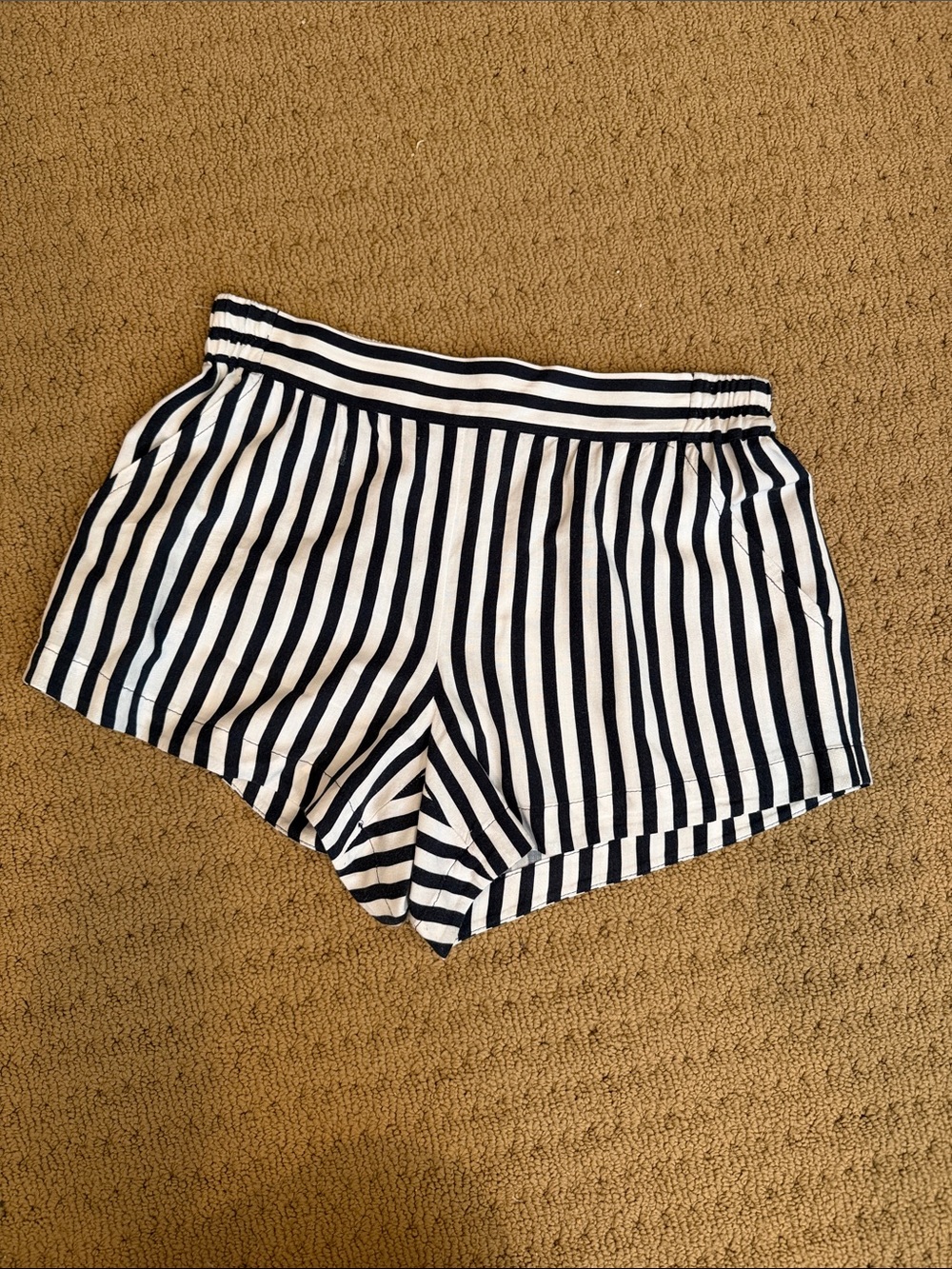 Splendid Navy and White Striped Women’s Shorts